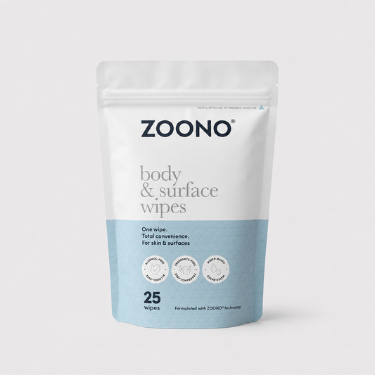 Zoono Body and Surface Wipes (25 pack)