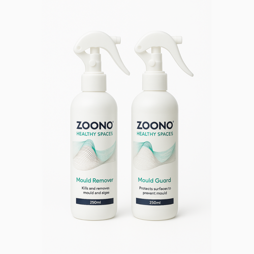 Zoono Mould Defence System (2x 250ml Kit): Mould Remover & Long-Lasting Guard